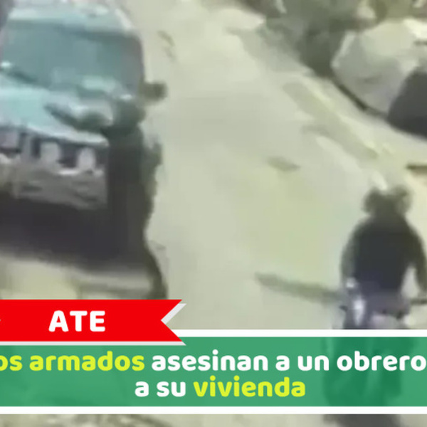 Ate: Sujetos armados asesinan a un obrero frente a su vivienda