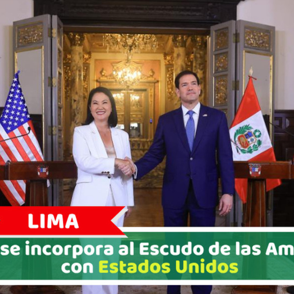 Lima: Perú se incorpora al Escudo de las Américas con Estados Unidos 