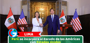 Lima: Perú se incorpora al Escudo de las Américas con Estados Unidos 
