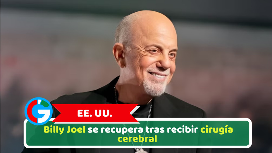 Estados Unidos: Billy Joel se recupera tras recibir cirugía cerebral 