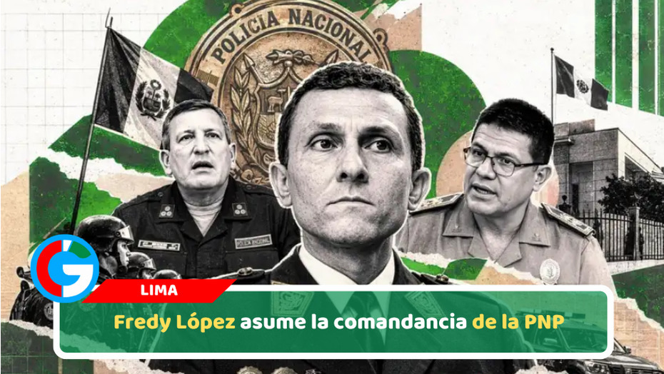 Fredy López asume la comandancia de la PNP