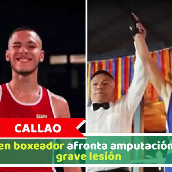 Callao: Joven boxeador afronta amputación tras grave lesión