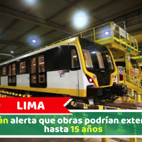 Lima: Ositrán alerta que obras podrían extenderse hasta 15 años