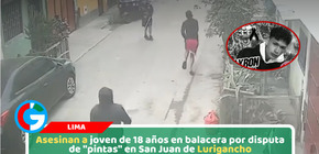 Asesinan a joven de 18 años en balacera por disputa de "pintas" en San Juan de Lurigancho