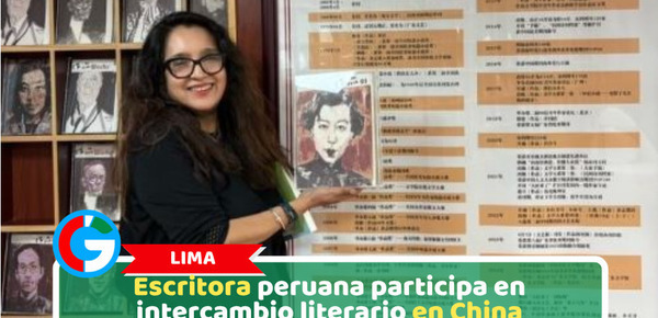 Nacional: Escritora peruana participa en intercambio literario en China