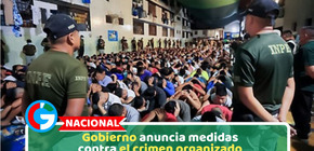 Nacional: Gobierno anuncia medidas contra el crimen organizado