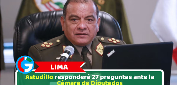 Lima: Astudillo responderá 27 preguntas ante la Cámara de Diputados