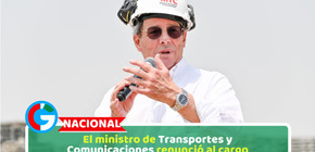 Nacional: El ministro de Transportes y Comunicaciones renunció al cargo