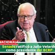 Senado ratificó a Julio Velarde como presidente del BCRP