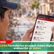 Adiós a los formularios en papel: Indeci digitaliza la evaluación de daños