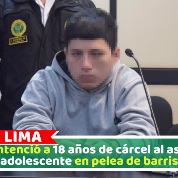 PJ sentenció a 18 años de cárcel al asesino de adolescente en pelea de barristas