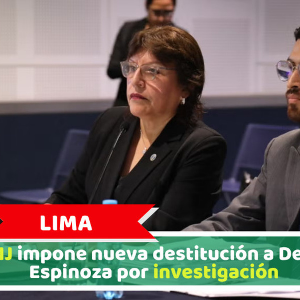 Lima: JNJ impone nueva destitución a Delia Espinoza por investigación
