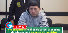 PJ sentenció a 18 años de cárcel al asesino de adolescente en pelea de barristas