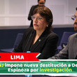 Lima: JNJ impone nueva destitución a Delia Espinoza por investigación