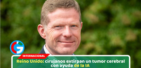 Reino Unido: cirujanos extirpan un tumor cerebral con ayuda de la IA 