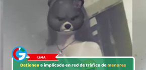 Lima: Detienen a implicado en red de tráfico de menores