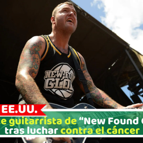 Fallece guitarrista de “New Found Glory” tras luchar contra el cáncer