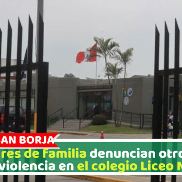 Madres de familia denuncian otro caso de violencia en el colegio Liceo Naval