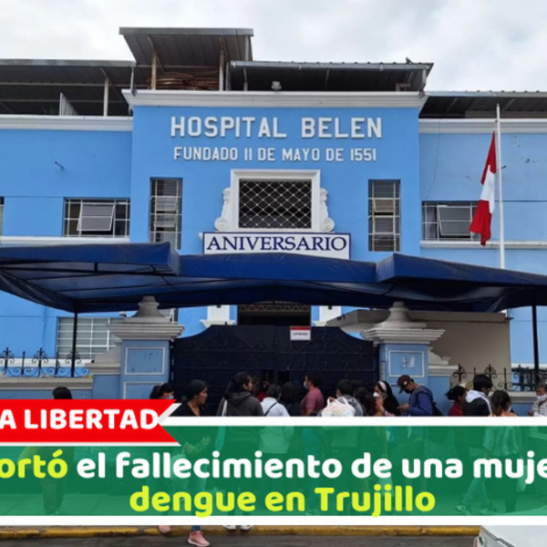 Se reportó el fallecimiento de una mujer por el dengue en Trujillo