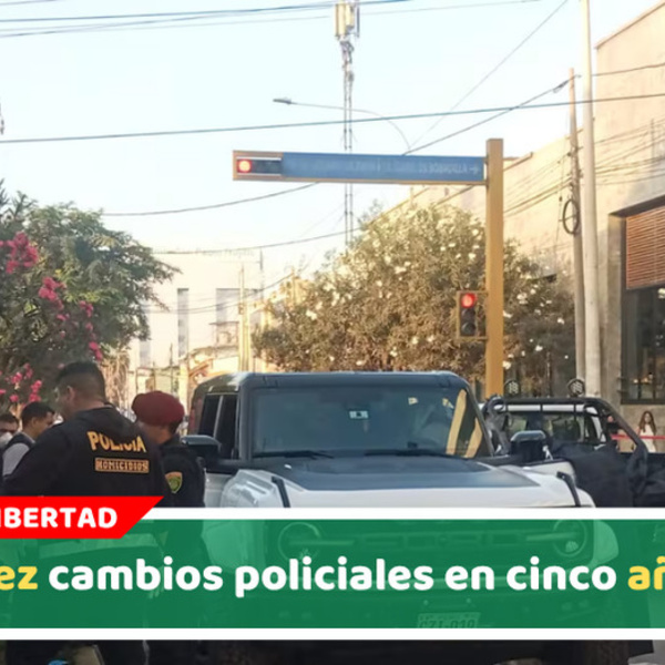 Diez cambios de mando en cinco años