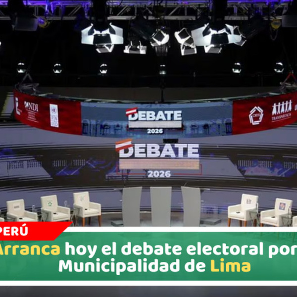 Arranca hoy el debate electoral por la Municipalidad de Lima