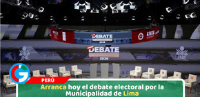 Arranca hoy el debate electoral por la Municipalidad de Lima