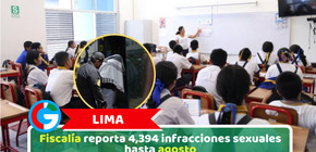 Lima: Fiscalía reporta 4,394 infracciones sexuales hasta agosto