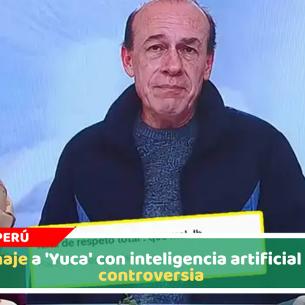 Homenaje a 'Yuca' con inteligencia artificial desata controversia 