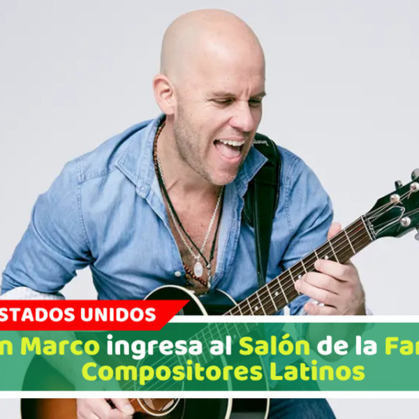 Gian Marco ingresa al Salón de la Fama de Compositores Latinos