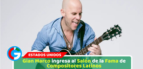 Gian Marco ingresa al Salón de la Fama de Compositores Latinos