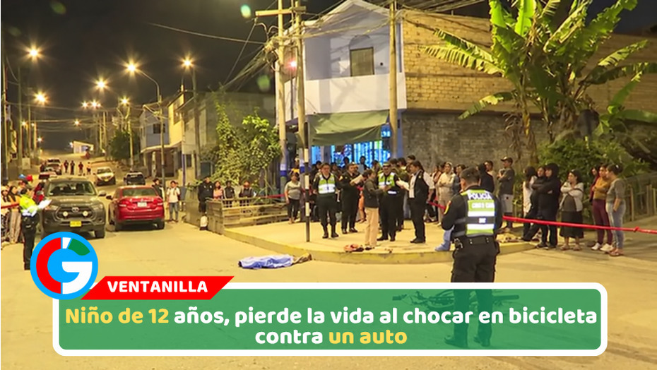 Niño de 12 años, pierde la vida al chocar en bicicleta contra un auto