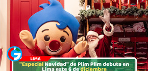 "Especial Navidad" de Plim Plim debuta en Lima este 6 de diciembre