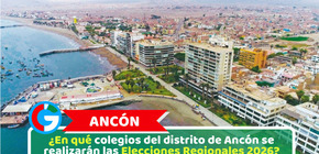 ¿En qué colegios del distrito de Ancón se realizarán las Elecciones Regionales 2026?