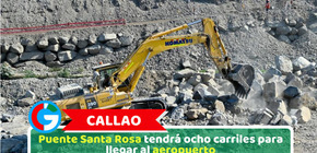 Callao: Puente Santa Rosa tendrá ocho carriles para llegar al aeropuerto