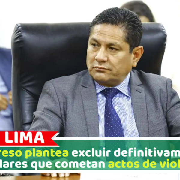 Congreso plantea excluir definitivamente a escolares que cometan actos de violencia