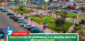 Puente Piedra: estos son los 12 candidatos a la alcaldía distrital