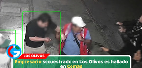 Empresario secuestrado en Los Olivos es hallado en Comas