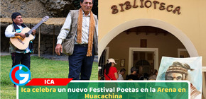 Ica celebra un nuevo Festival Poetas en la Arena en Huacachina