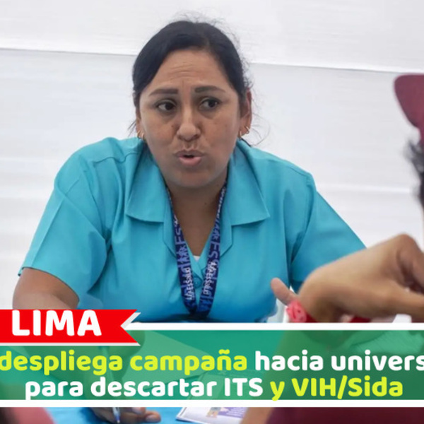 Minsa despliega campaña hacia universitarios para descartar ITS y VIH/Sida