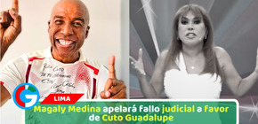 Magaly Medina apelará fallo judicial a favor de Cuto Guadalupe