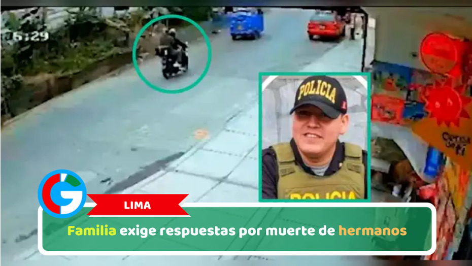 Lima: Familia exige respuestas por muerte de hermanos