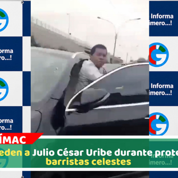 🚨 Julio César Uribe fue agredido por barristas tras entrenamiento de Sporting Cristal