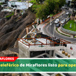El teleférico de Miraflores listo para operar