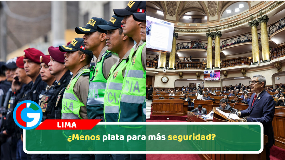 ¿Menos plata para más seguridad?