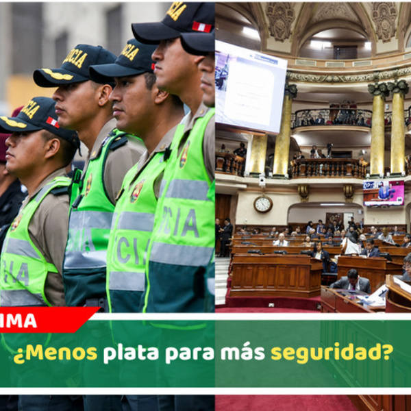 ¿Menos plata para más seguridad?