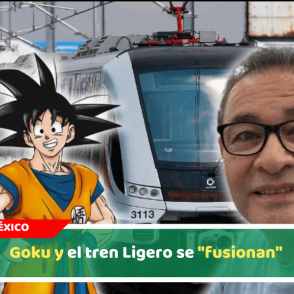 Goku y el tren Ligero se "fusionan"