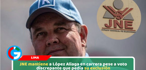 JNE mantiene a López Aliaga en carrera pese a voto discrepante que pedía su exclusión