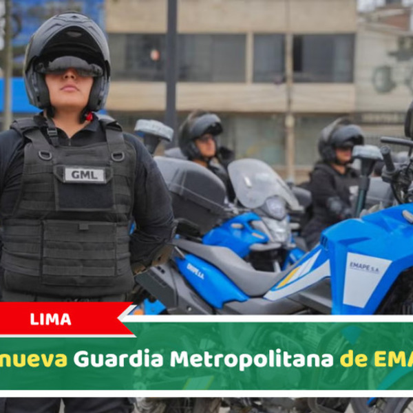 Lima: La nueva Guardia Metropolitana de EMAPE