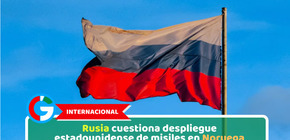 Internacional: Rusia cuestiona despliegue estadounidense de misiles en Noruega