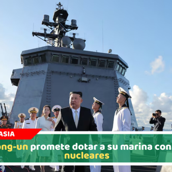 Kim Jong-un promete dotar a su marina con armas nucleares